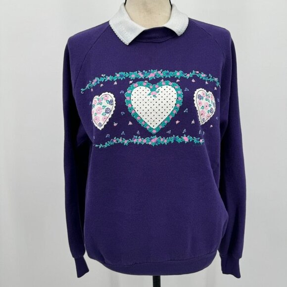 vintage gopher sport collared granny sweater - Picture 1 of 8